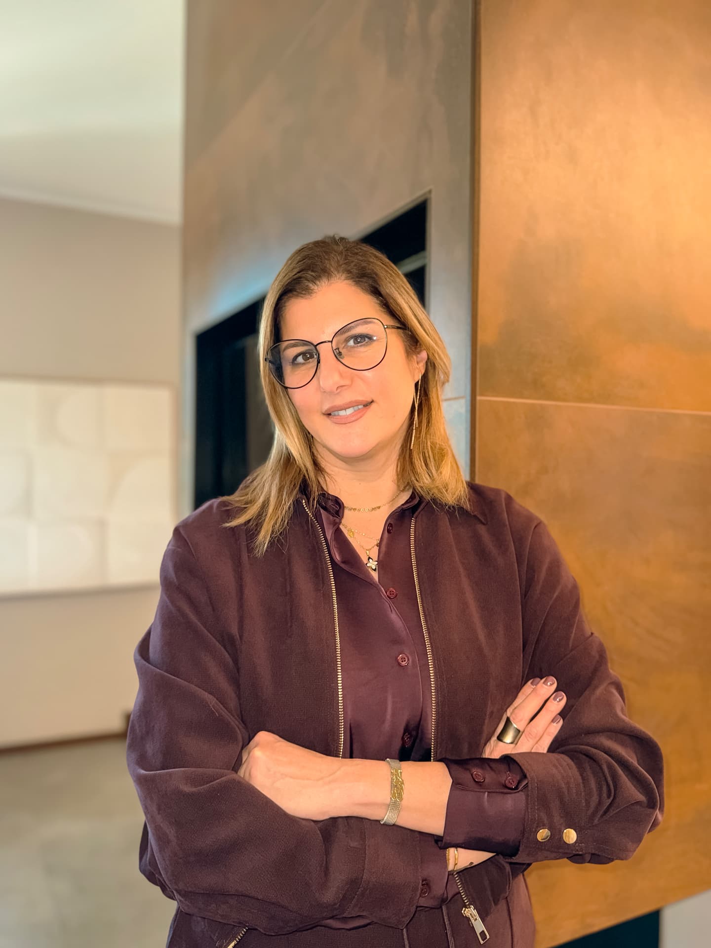 Ritratto di Murouj Kharoufa, architetto e designer