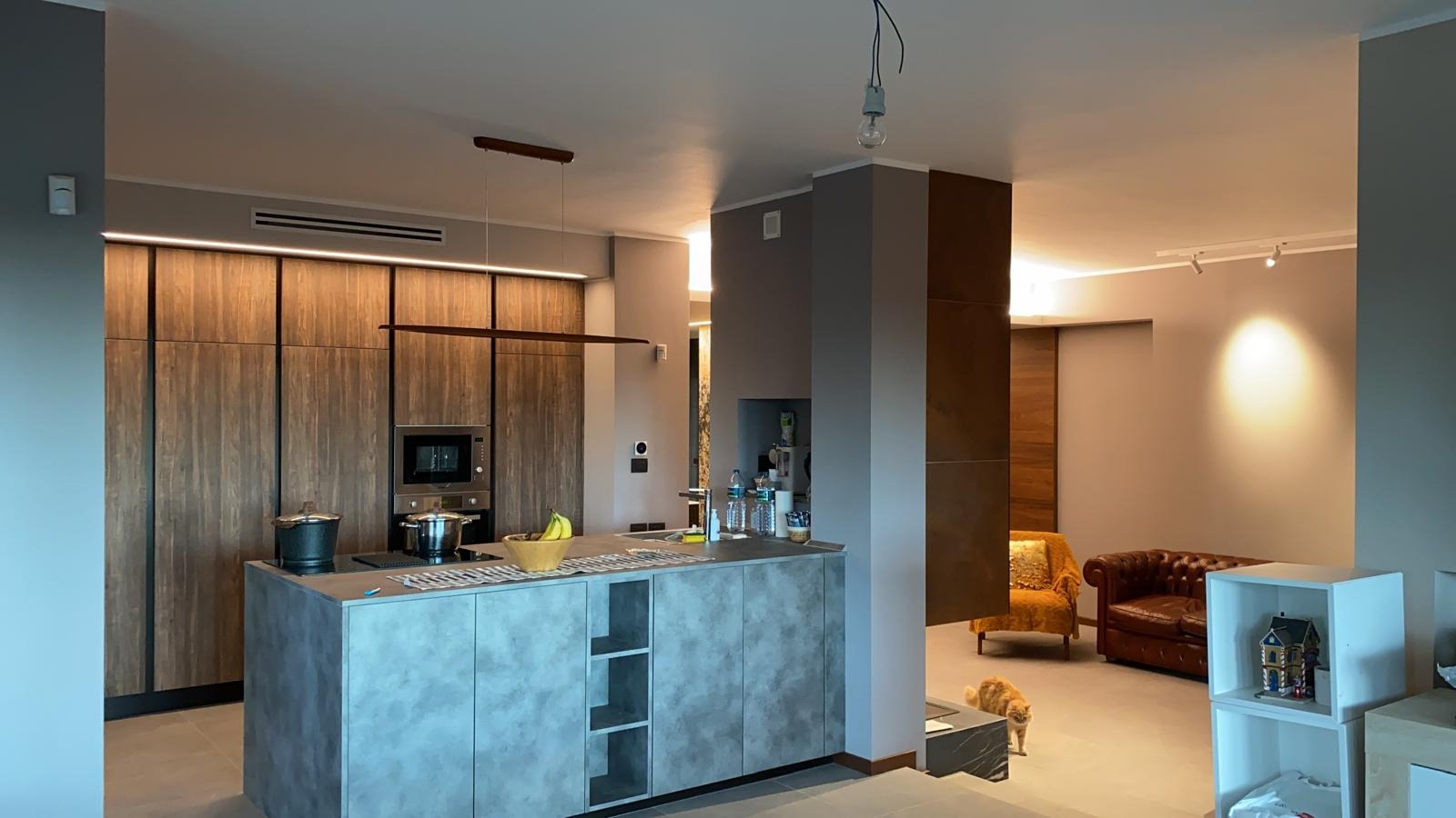 Cucina e living